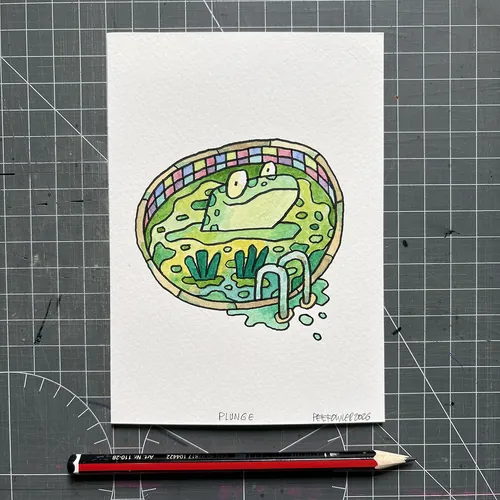 Plunge painting