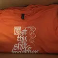 GET THY SHIT TOGETHER ORANGE TEE