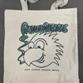 PARROT RECORDS TOTE BAG - SAVAGE PENCIL!!!
