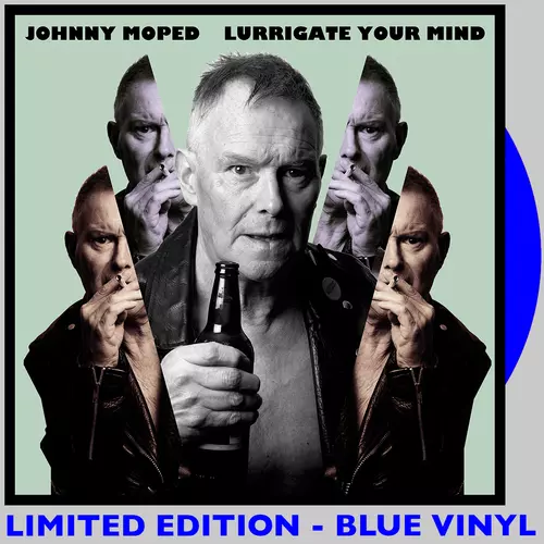 Johnny Moped - Lurrigate Your Mind - BLUE VINYL LP