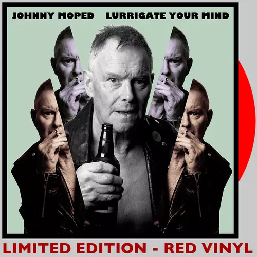 Johnny Moped - Lurrigate Your Mind - RED VINYL LP