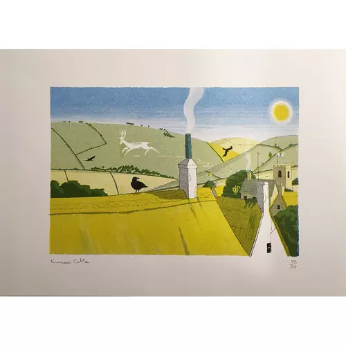 Risograph print from Stagdale