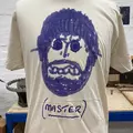 BASIL KIRCHIN FELT TIP PORTRAIT TEE