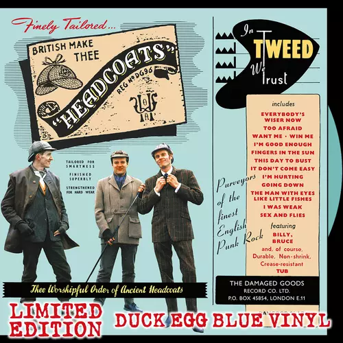 Thee Headcoats - In Tweed We Trust **DUCKEGG BLUE VINYL**