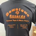 GROOVY DOWNTOWN RECORDS SHOP TEE