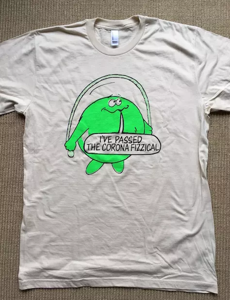 Corona Fizzical Green Tee 