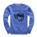 MUSICWISE OWL SWEAT IN BLUE