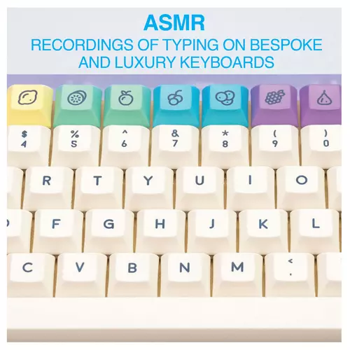 Taeha Types - ASMR: Recordings of Typing on Bespoke and Luxury Keyboards
