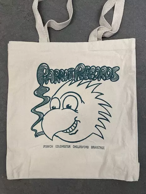 PARROT RECORDS TOTE BAG - SAVAGE PENCIL!!!