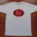 Day-Glo DJ Not For Sale Tee Shirt - White