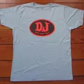 Day-Glo DJ Not For Sale Tee Shirt - Light Blue