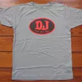 Day-Glo DJ Not For Sale Tee Shirt - Sexy Grey