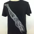 20,000 Leagues Black Squiddy Tattoo Tee