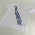 20,000 Leagues White Squiddy Kiddy Tattoo Tee 	