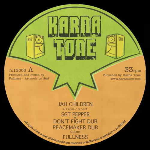 Fullness feat. Sgt Pepper - Jah Children and Concrete Slave Ship