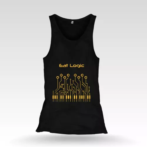 Lady's Black Vest