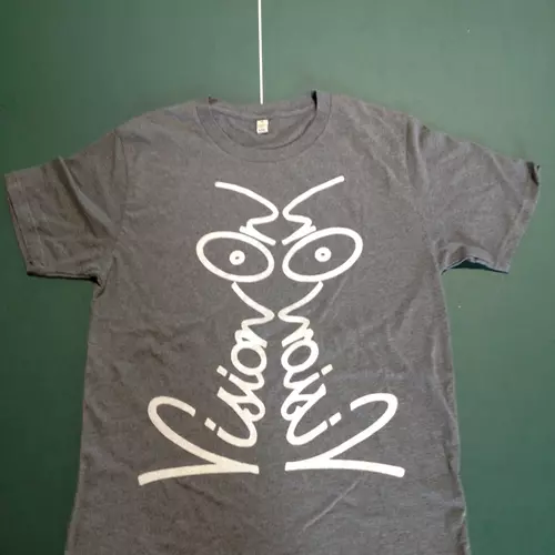 Vision On "Discharge" Tee - Grey