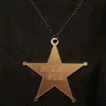 Piney Sheriff Star Necklace