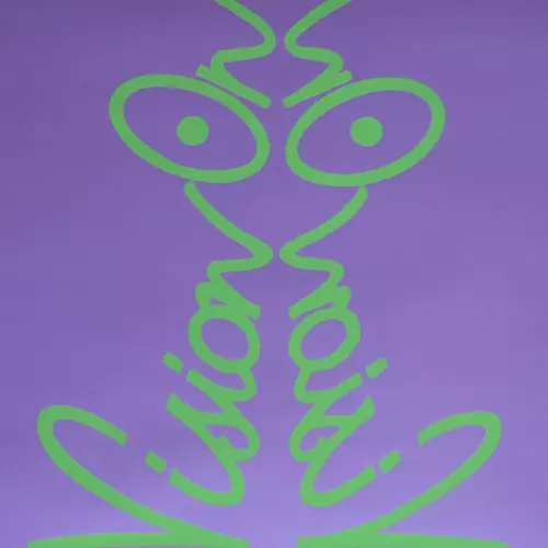 Vision On Poster - Lilac, closed edition of 5