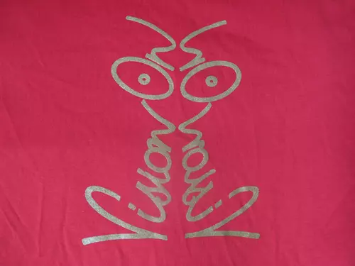 Vision On t-shirt in Red And Gold