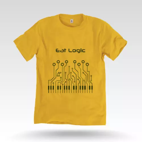 Men's Yellow T Shirt