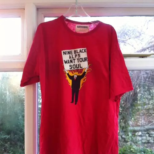 Nine Black Alps - Nine Black Alps Red I Want Your Soul T-shirt