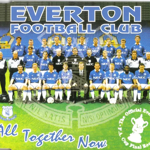 Everton Fa Cup Squad 1995 - Everton - All Together Now