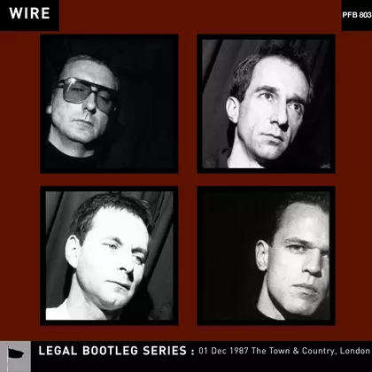Wire - ﻿01 Dec 1987 The Town & Country, London cover