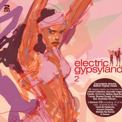 Various Artists, Taraf De Haïdouks, Shantel, Zelwer, Balkan Beat Box, Mahala Raï Banda, Kocani Orkestar - Electric Gypsyland 2 cover