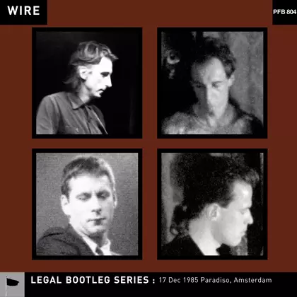 Wire - 17 Dec 1985 Paradiso, Amsterdam cover