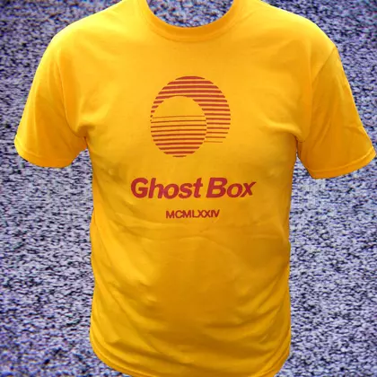 Ghost Box Heavyweight Cotton T-Shirt Yellow cover