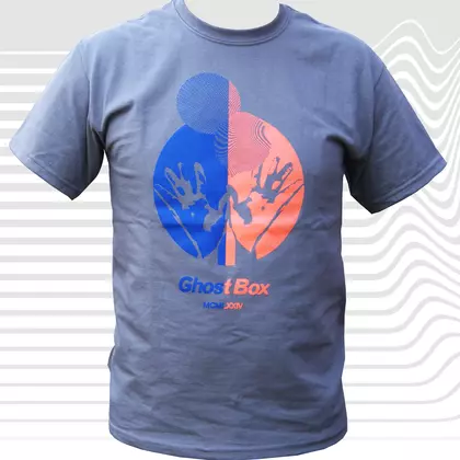  Ghost Box Two Colour T-Shirt,  Grey   cover