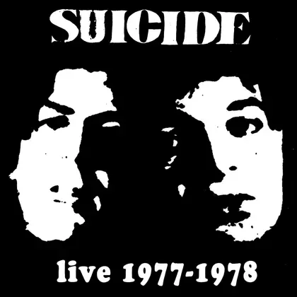 Suicide - Live 1977-1978 cover