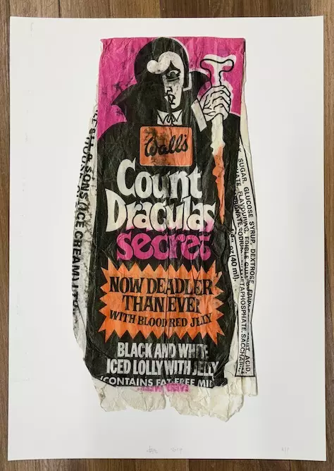 A1 Count Dracula's Secret Giclee Print