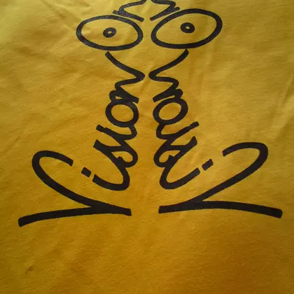 Vision On T Shirt Eggy Weggy and black cover