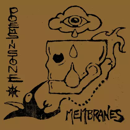 POEMS IN STONE - Membranes 12" LP cover