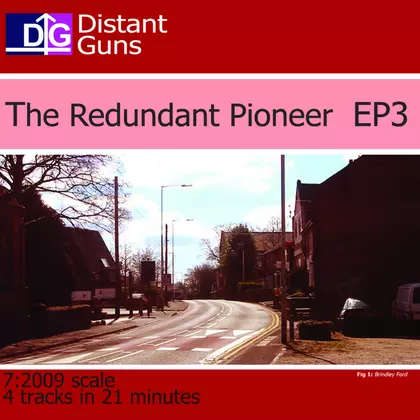 Distant Guns - The Redundant Pioneer cover
