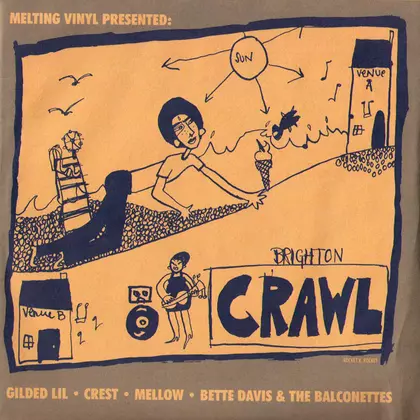 Various Artists - Brighton Crawl EP - 7" (Various Artists) cover