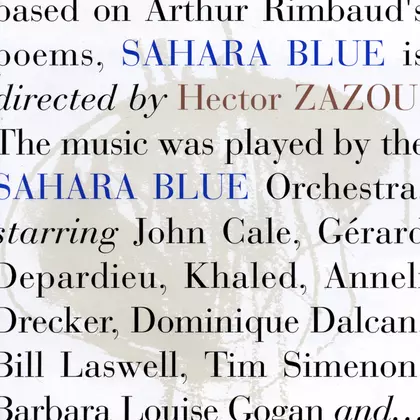 Hector Zazou - Sahara Blue cover