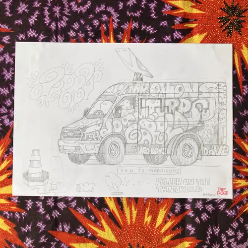 Van to Morrisons drawing