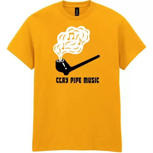 Clay Pipe T-shirt - Gold