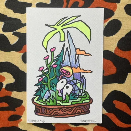 Swamp Garden 2 drawing