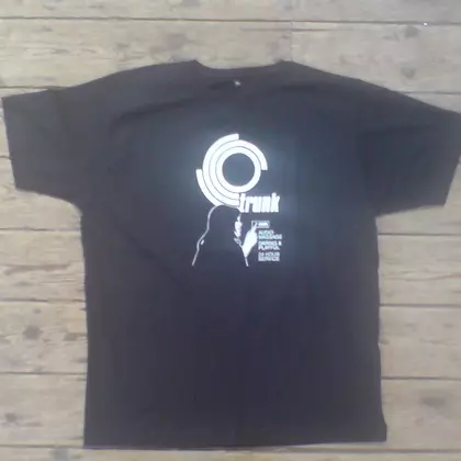 Trunk Records black t-shirt cover