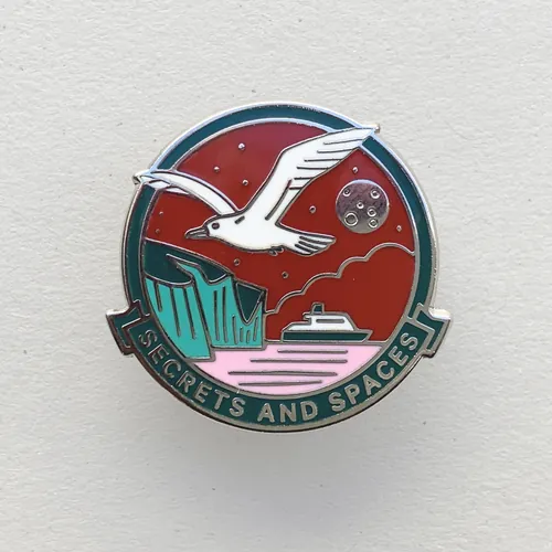 From the Edge - Enamel Badge