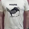 Magpie Tee. One for sorrow etc