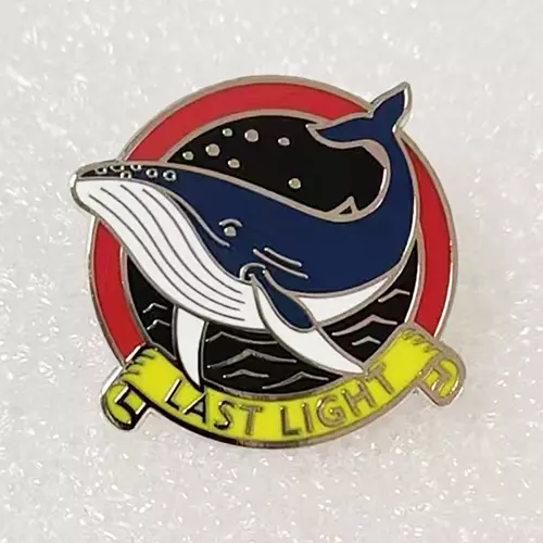 Last Light Enamel badge