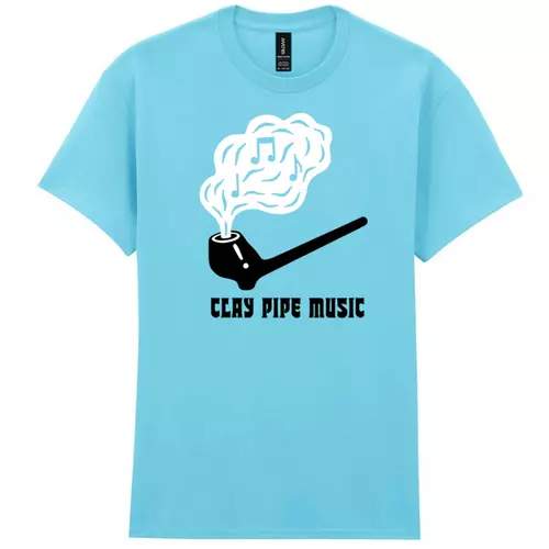 Clay Pipe T-shirt - Sky Blue