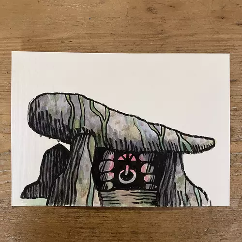 Front Door watercolour painting