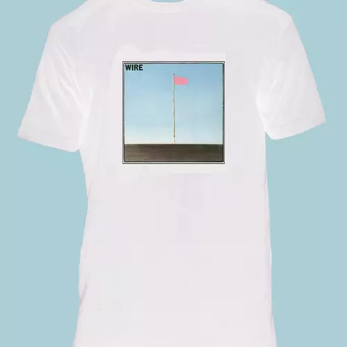 Pink Flag White T-shirt