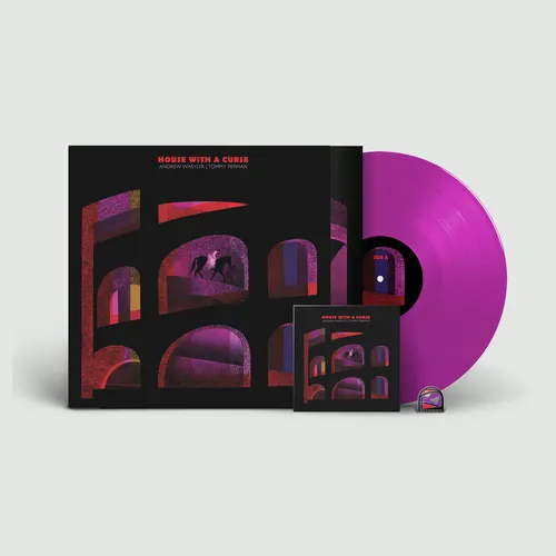 House with a Curse. LP/CD/Badge Bundle